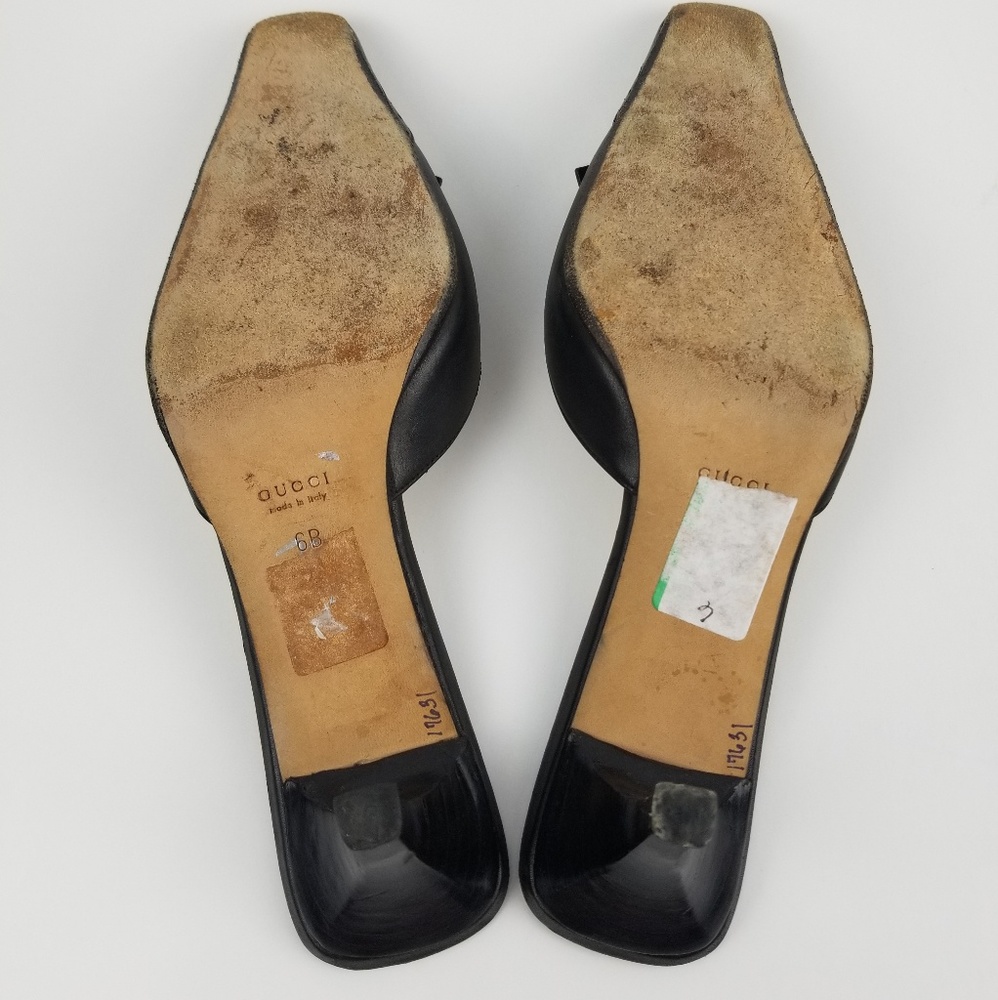VTG Gucci Square Toe heels - Picture 3 of 5